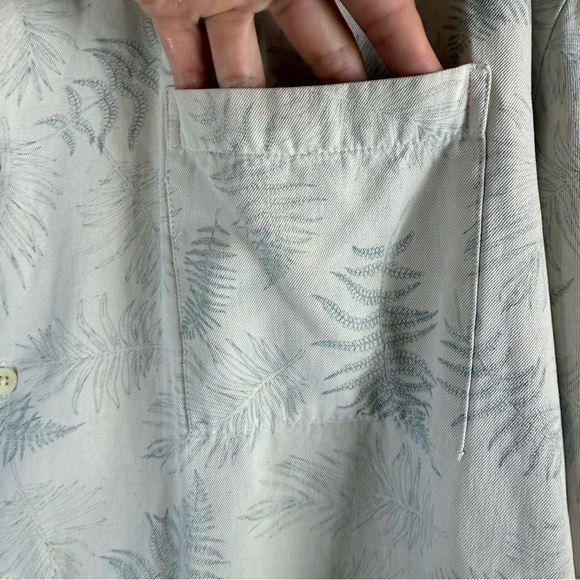 Pronto Uomo Casual Tan Shirt 100% Silk 
 Size XXL Short Sleeve - Picture 7 of 12